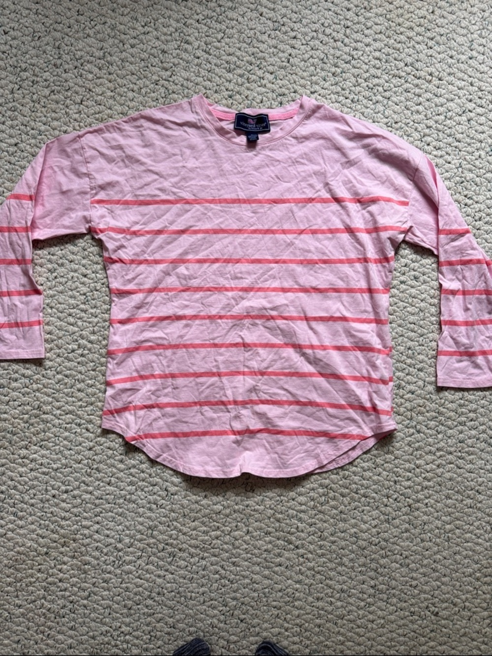 Vineyard Vines Light Pink Crewneck Tee